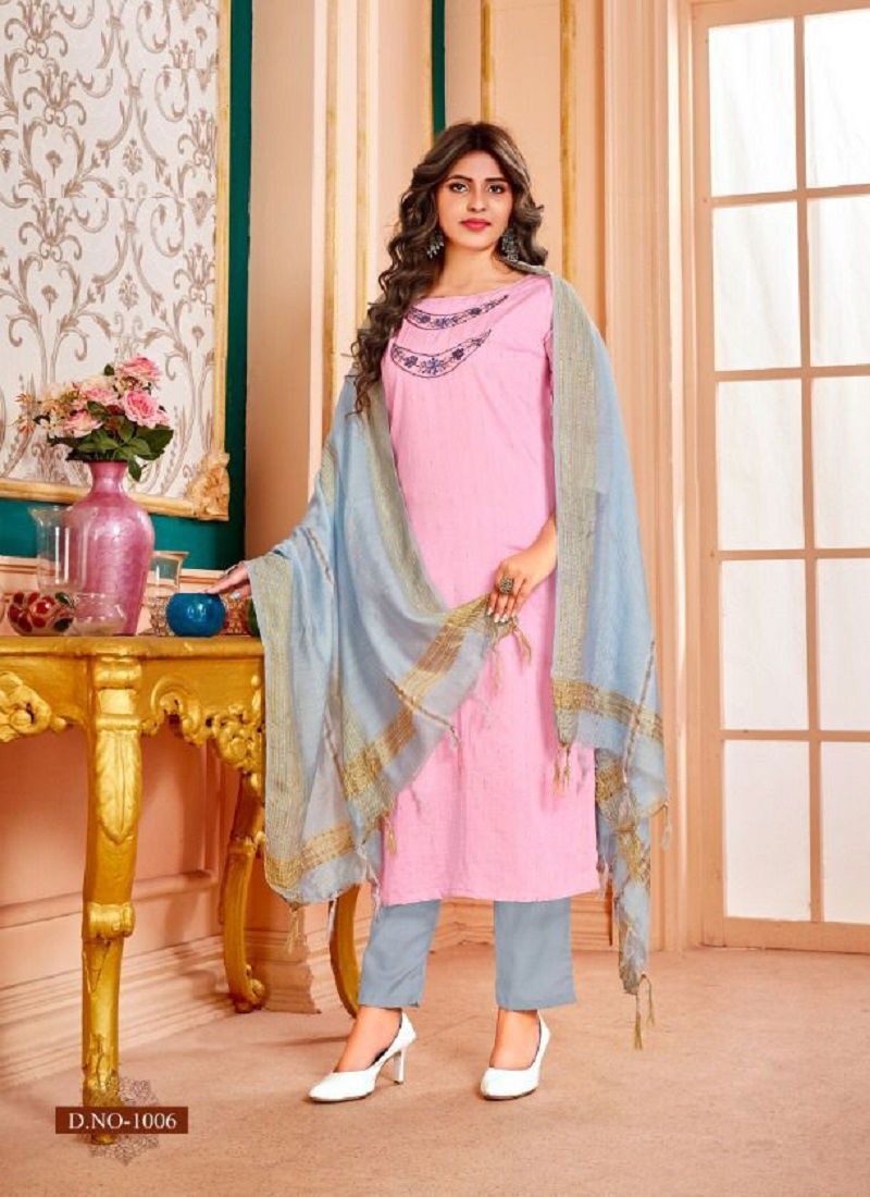 Biva Aura Ethnic Wear Wholesale Designer Readymade Salwar Suit Catalog